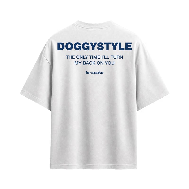 Forfksake Turn My Back White T-Shirt