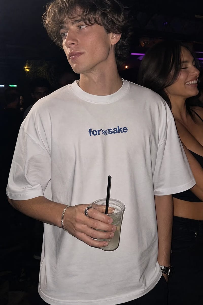 Forfksake Turn My Back White T-Shirt