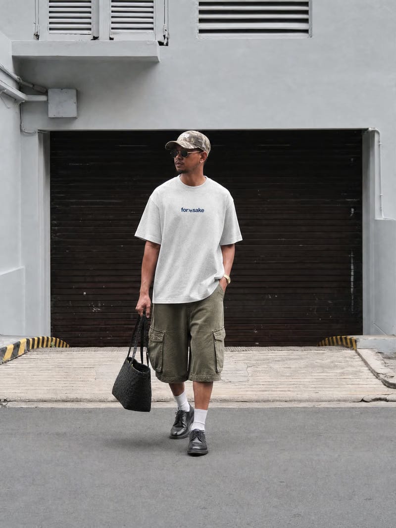 Forfksake Turn My Back White T-Shirt