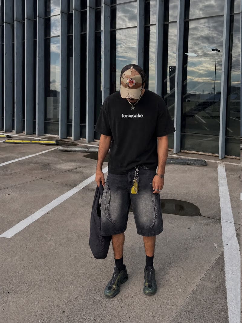 Forfksake Your Mom Is My Cardio Black T-Shirt
