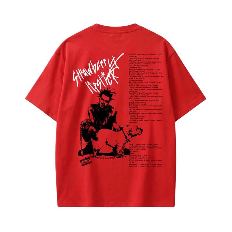 Blud - Strawberry Spikes (Red) T-shirt