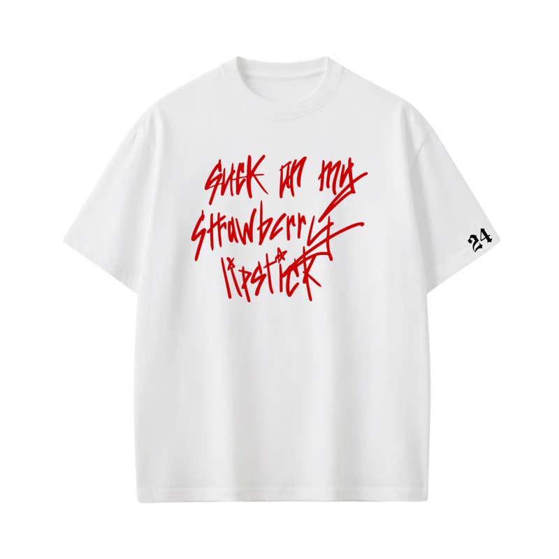 Blud - Strawberry Spikes (White) T-shirt