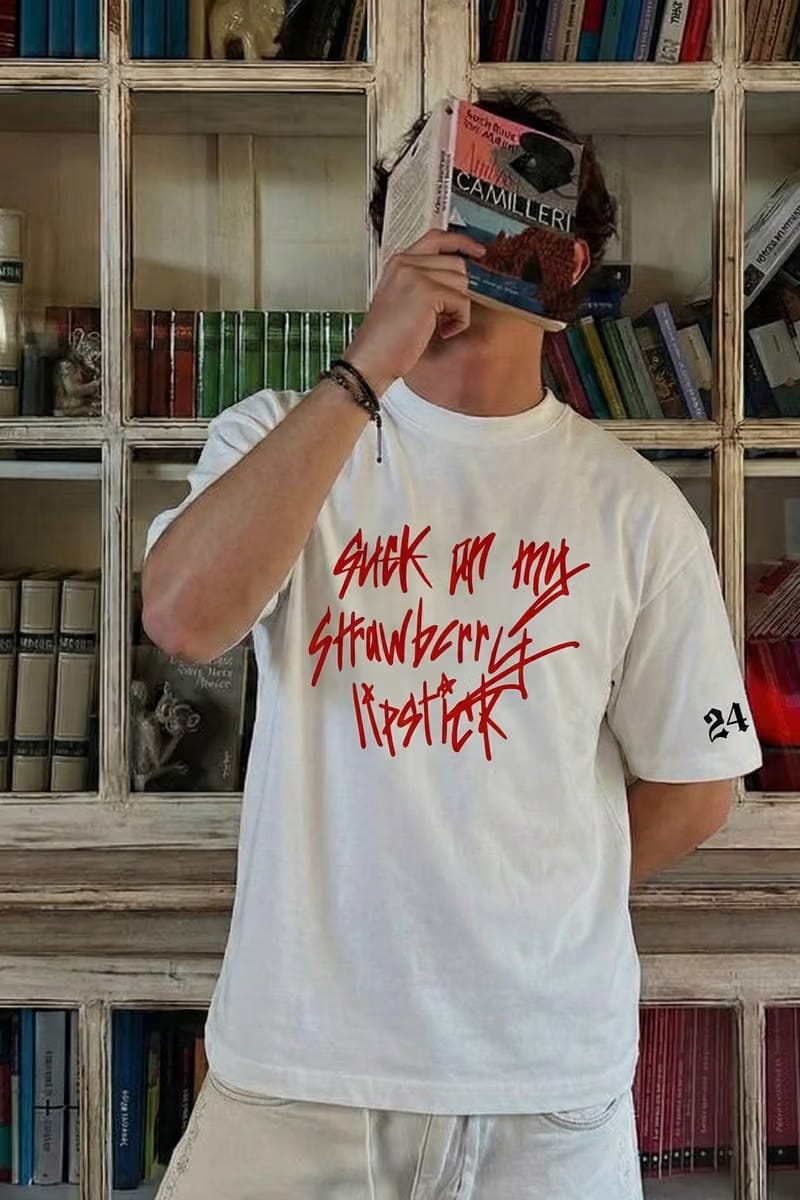 Blud - Strawberry Spikes (White) T-shirt
