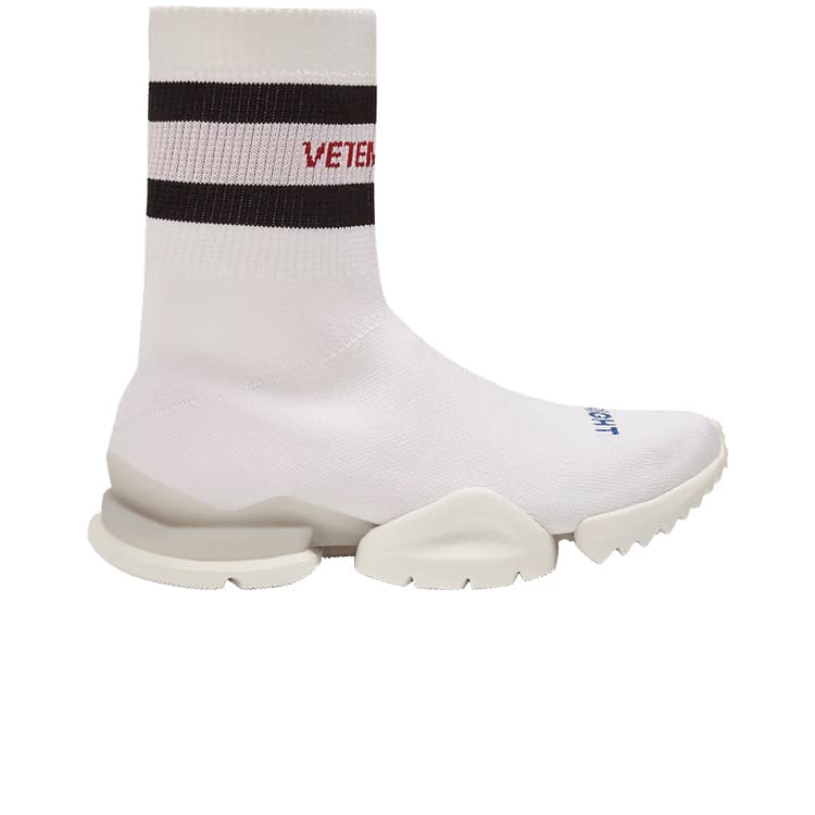 Vetements x Sock Pump High Top White