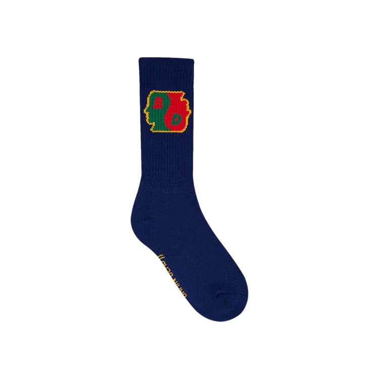 Brain Dead Yin Yang Sock Navy
