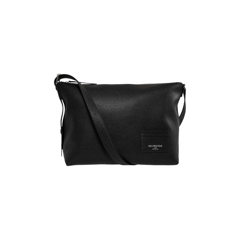 Balenciaga Hobo Messenger Bag Black