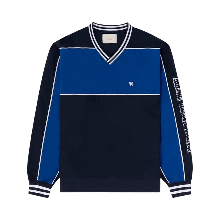 Aimé Leon Dore Crest Nylon Pullover Navy Blazer