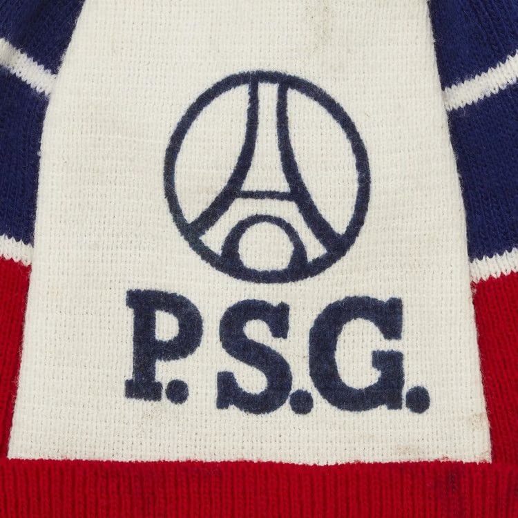 Paris Saint-Germain P.S.G. Pom Pom Beanie Blue/Red/White