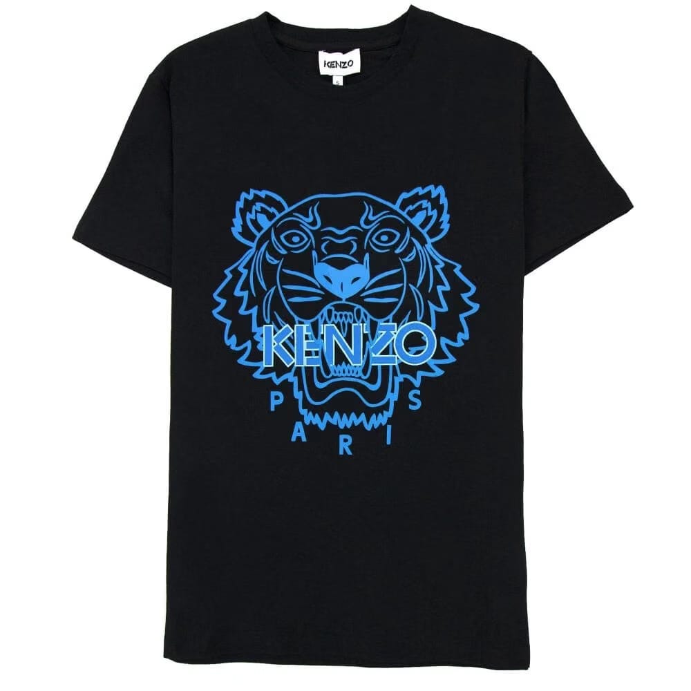 Kenzo Blue Rubber Tiger T-Shirt