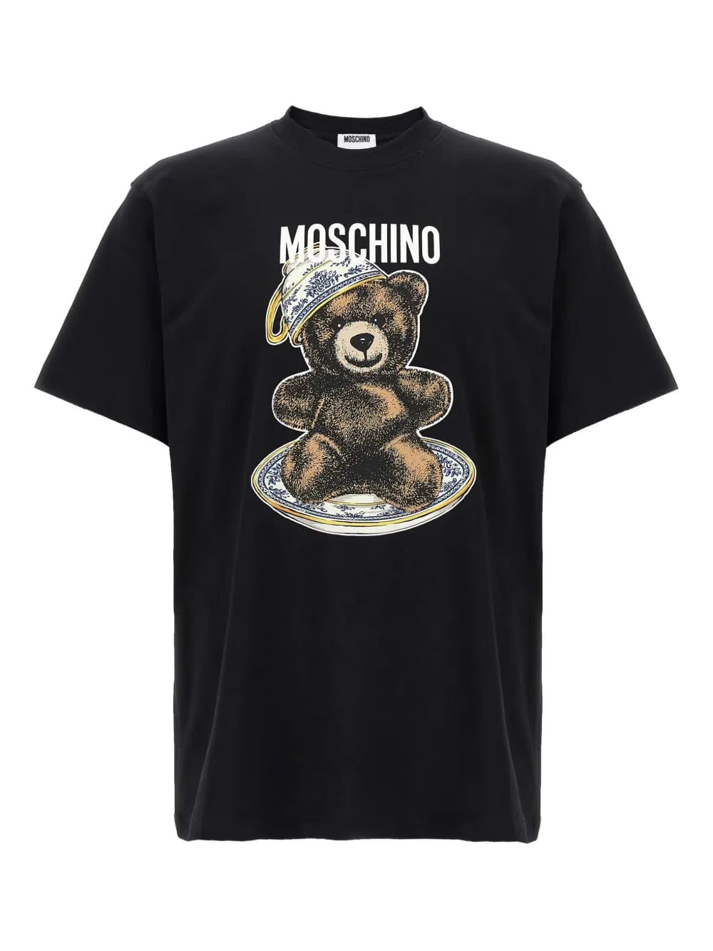 Moschino Teddy-print T-Shirt Black
