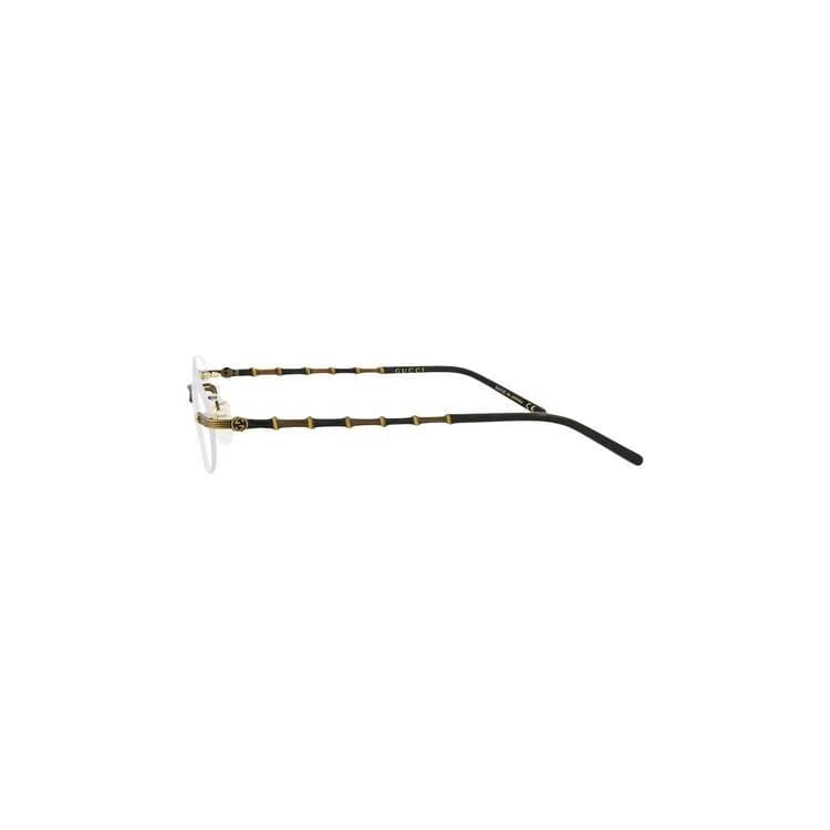 Gucci Oval Sunglasses Gold/Transparent
