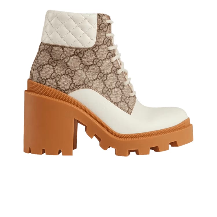 Gucci Wmns GG Ankle Boot 'Beige'