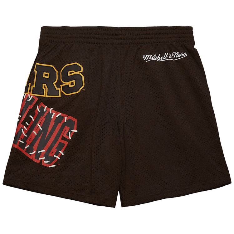 Cactus Jack by Travis Scott x Mitchell & Ness Grambling State University Shorts Brown