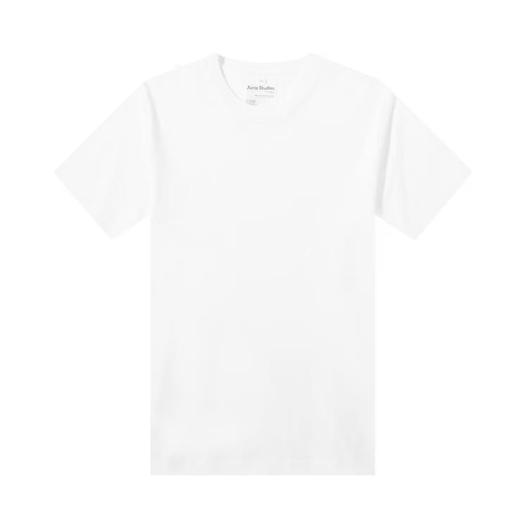 Acne Studios Crewneck T-Shirt Optic White