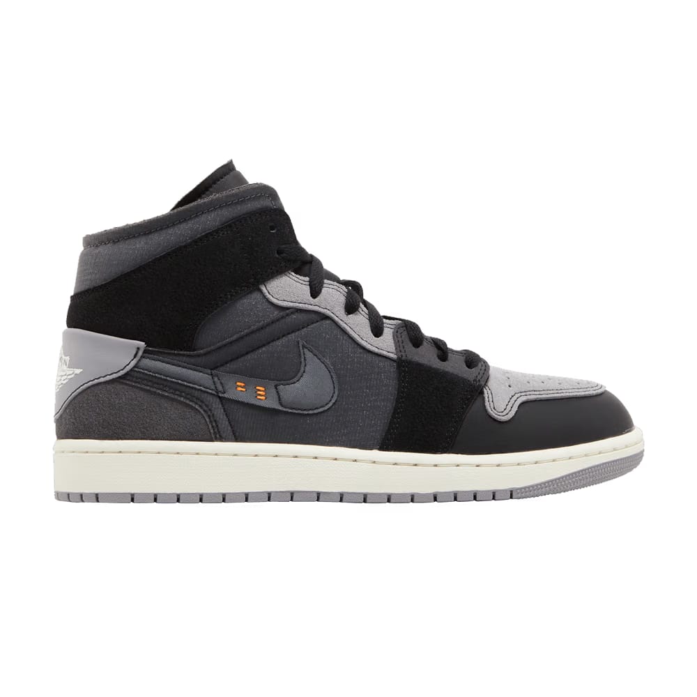 Air Jordan 1 Mid Craft Inside Out Black