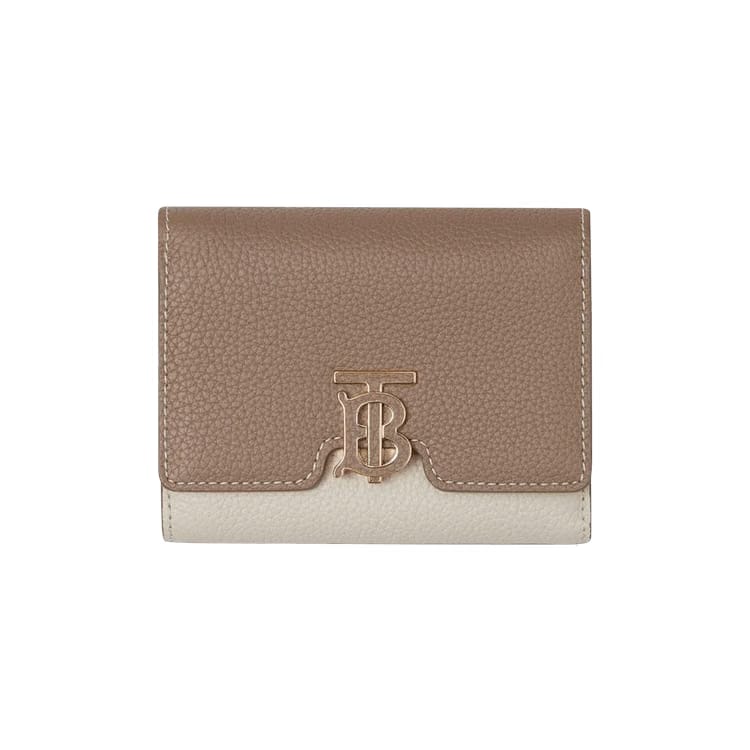 Burberry Compact Wallet Camel/Archive Beige/Warm Tan