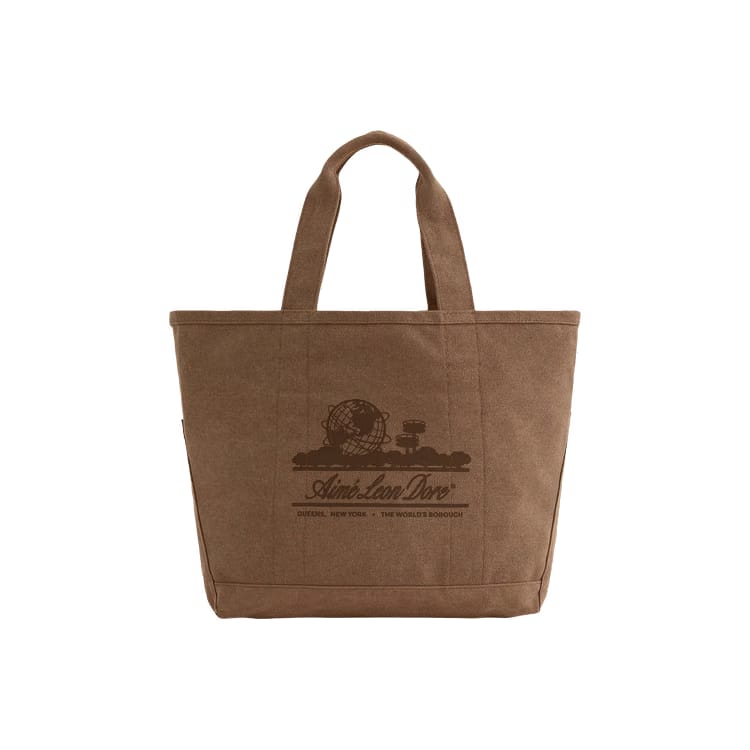 Aimé Leon Dore Small Unisphere Tote Bag Sierra Brown
