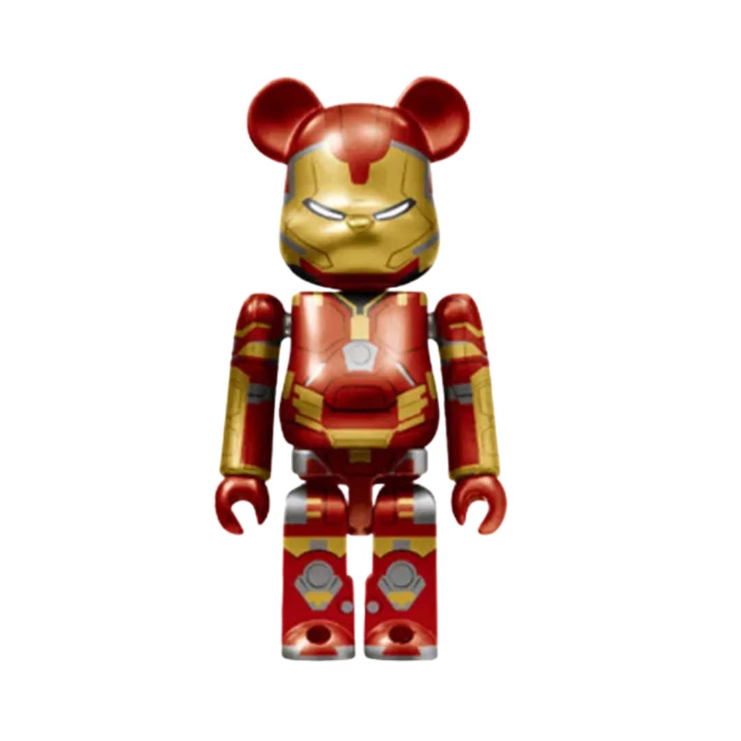 Bearbrick x Marvel Infinity Saga Iron man Mark 4 bearbrick 100%