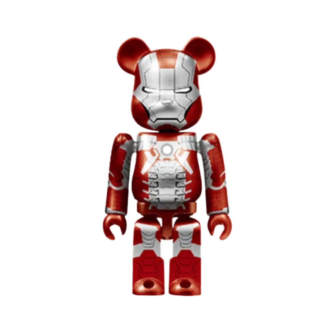 Bearbrick Marvel The Infinity Saga Iron man Mark 5 bearbrick 100%