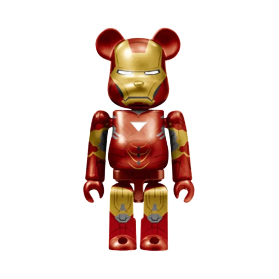 Bearbrick x Marvel Infinity Saga Iron man Mark 6 bearbrick 100%