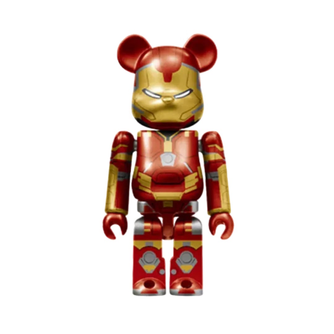 Bearbrick x Marvel Infinity Saga Iron man Mark 44 bearbrick 100%