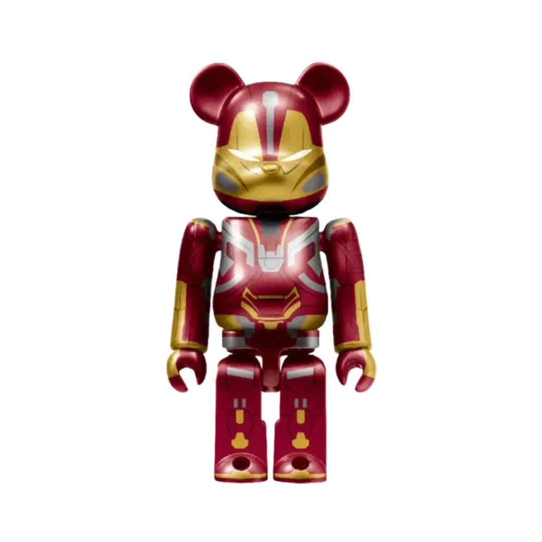 Bearbrick x Marvel Infinity Saga Iron man Mark HULKBUSTER 2.0 bearbrick 100%