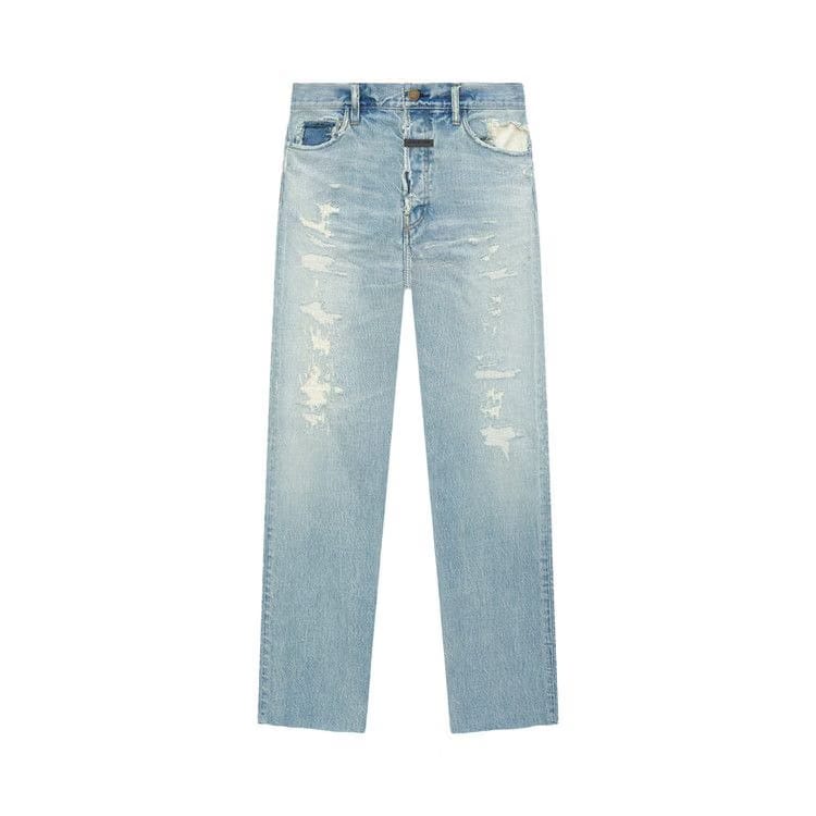 Fear of God 5 Pocket Straight Leg Jean Medium Indigo