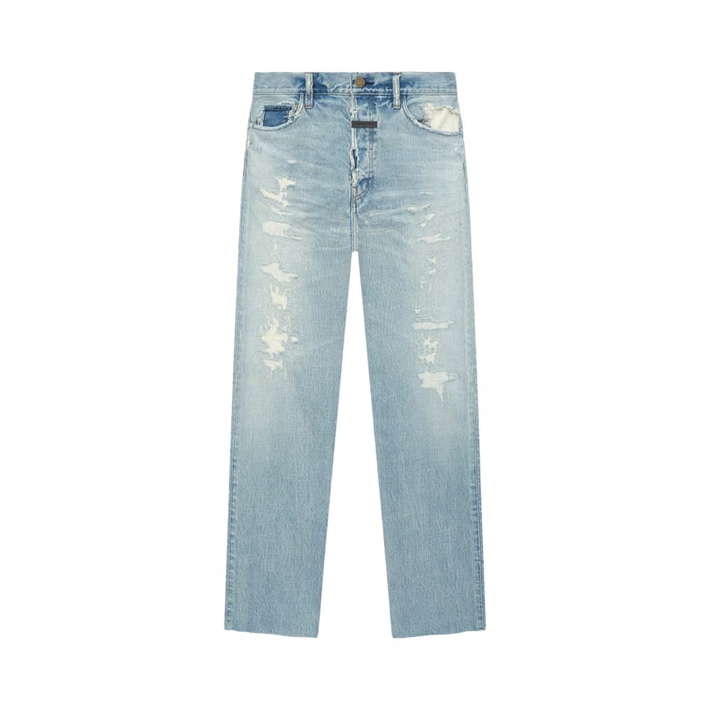 Fear of God 5 Pocket Straight Leg Jean Medium Indigo