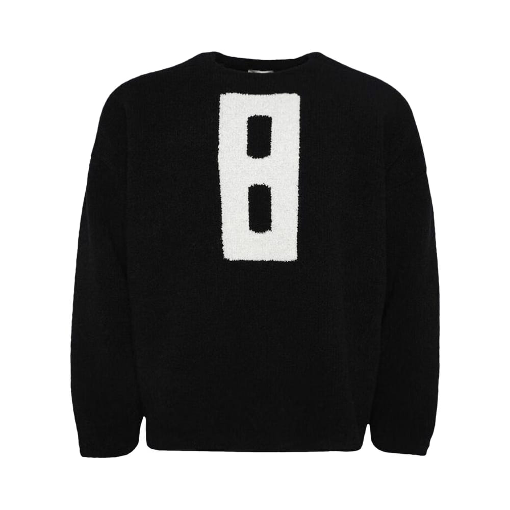 Fear of God Boucle Straight Neck Relaxed Sweater Black