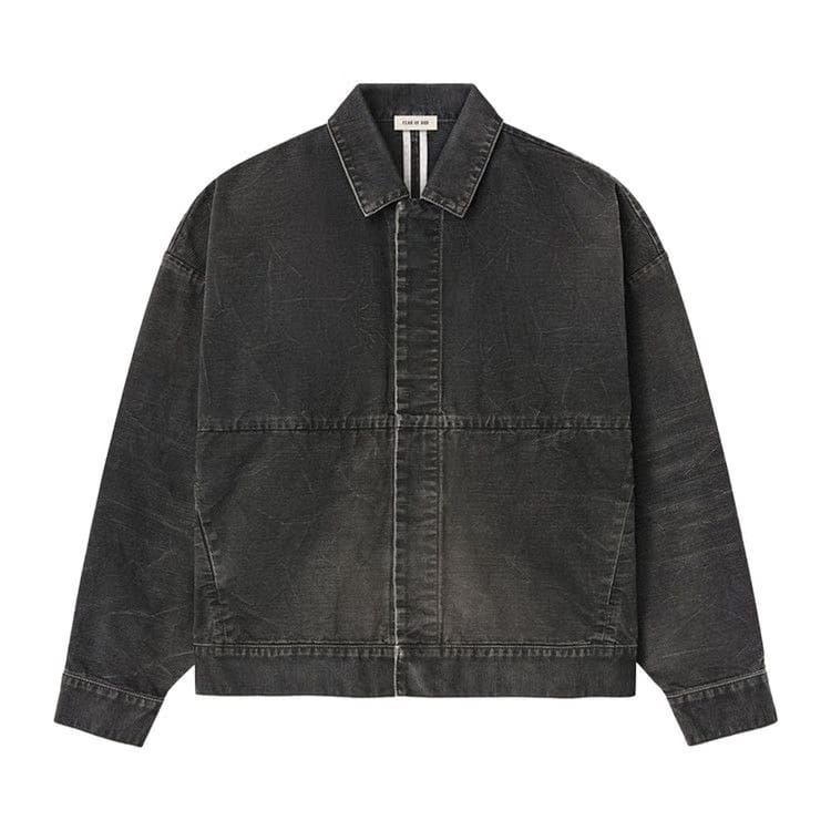 Fear of God Canvas Utility Jacket Washed Black