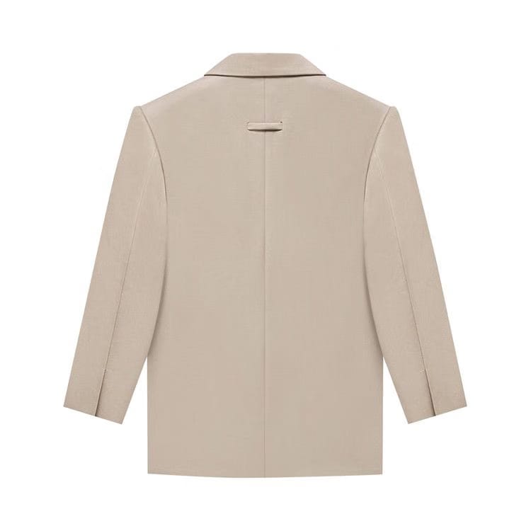 Fear of God Cav Twill Suit Jacket Dusty Beige