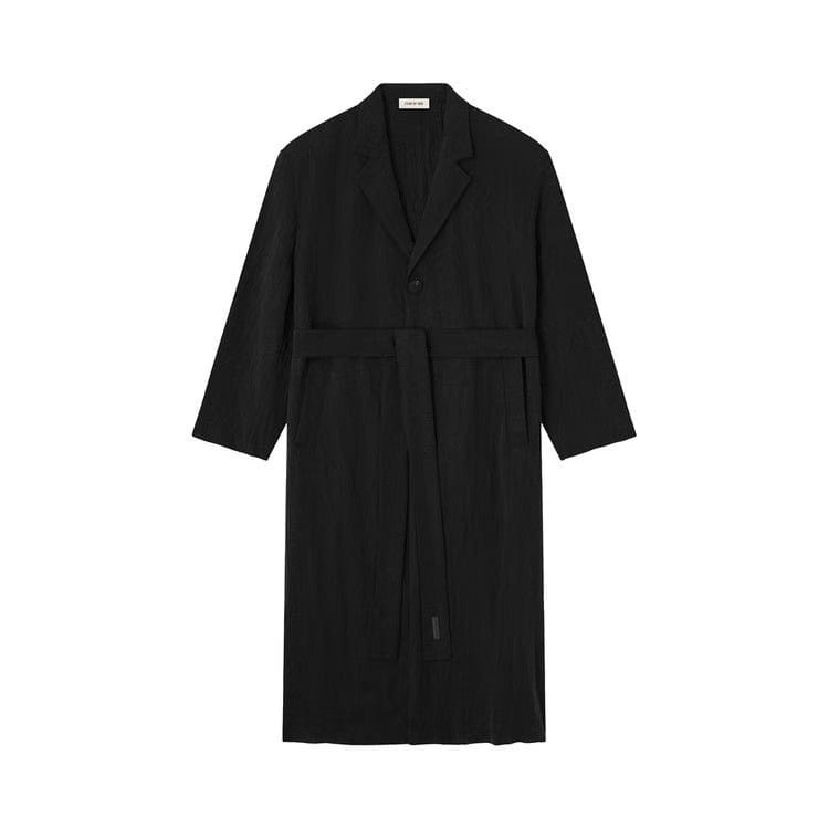 Fear of God Classic Unlined Overcoat Black