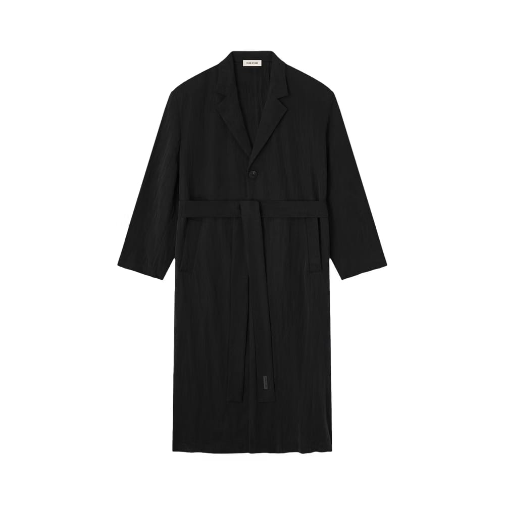 Fear of God Classic Unlined Overcoat Black