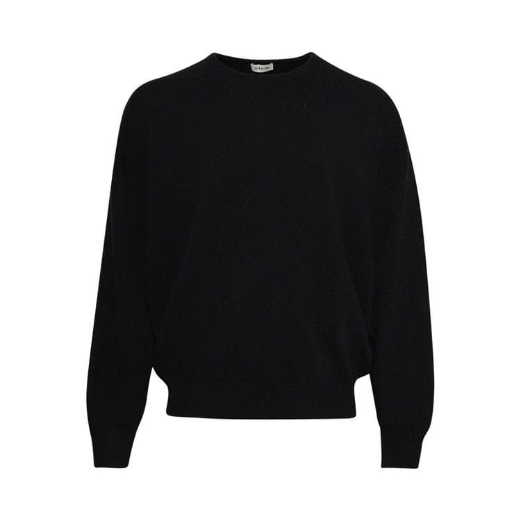 Fear of God Edge Knit Crewneck Sweater Black