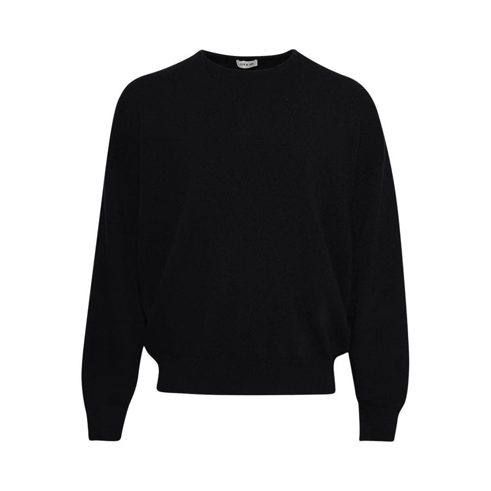 Fear of God Edge Knit Crewneck Sweater Black