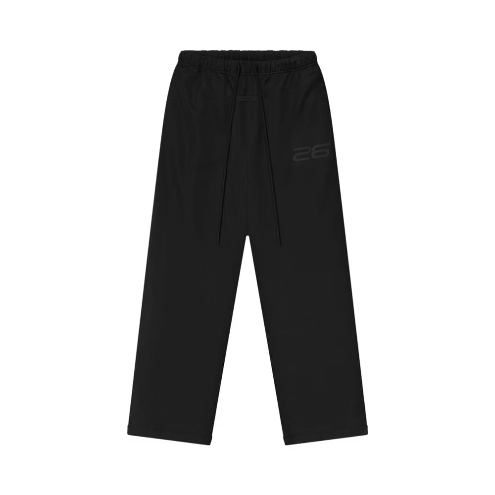 Fear of God Essentials Satin Fleece Lounge Sweatpant Vintage Black