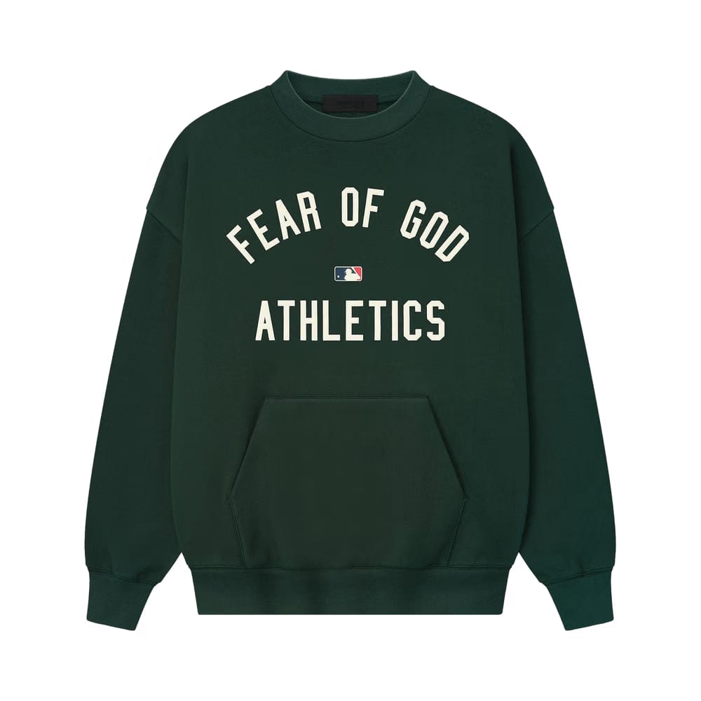 Fear of God Essentials Athletics Sport Crewneck Forest