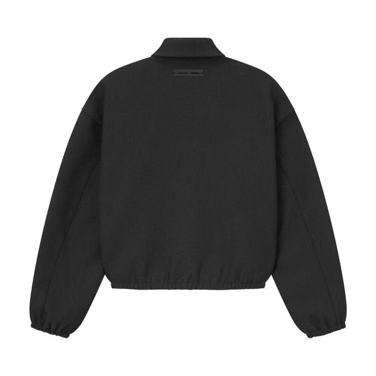 Fear of God Essentials Bonded Canvas Jacket Jet Black