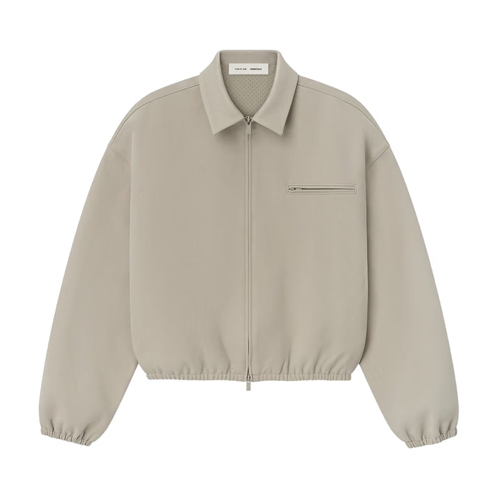 Fear of God Essentials Bonded Canvas Jacket Timber