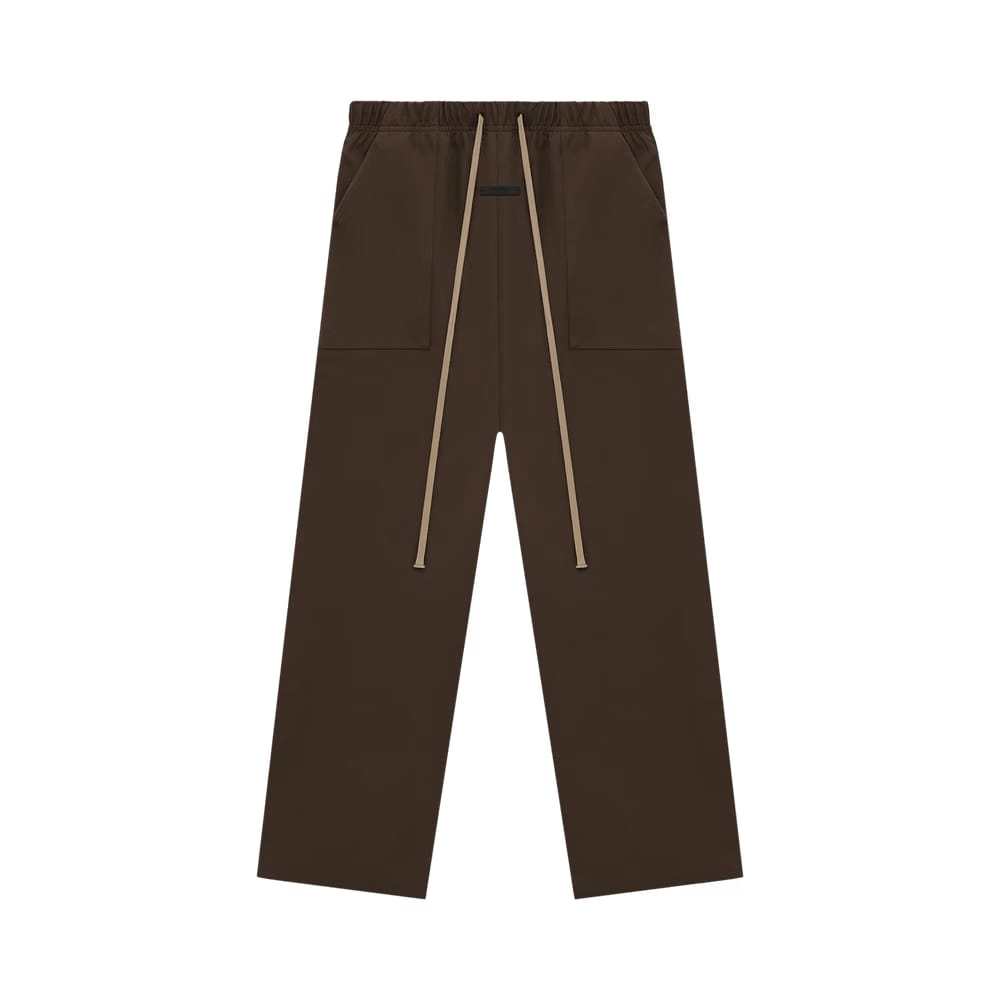 Fear of God Essentials Bonded Nylon Utility Pant Brown