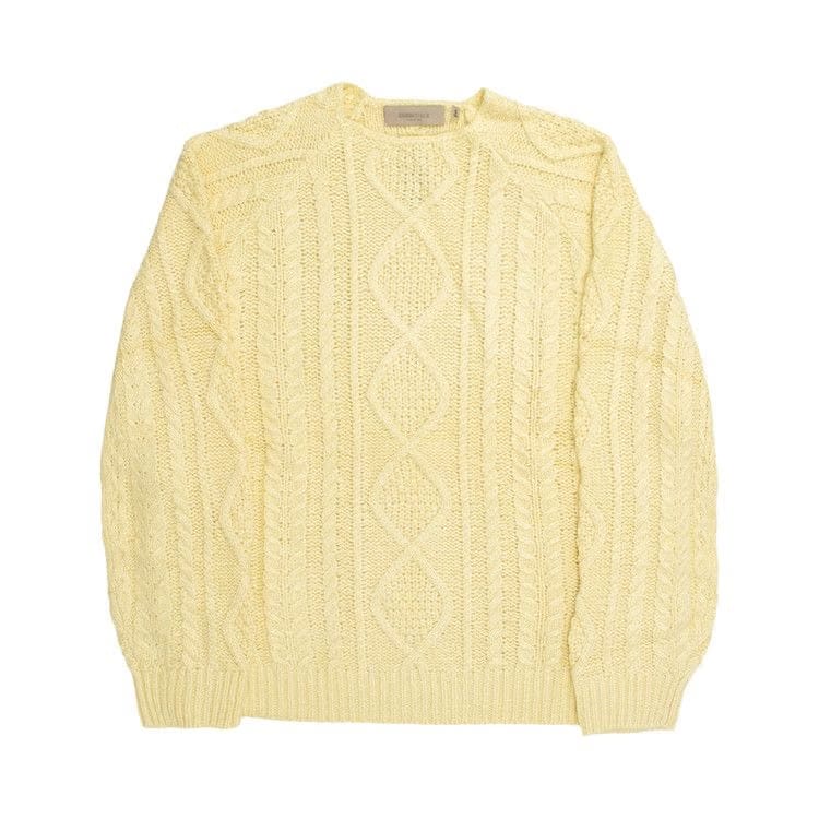 Fear of God Essentials Cable Knit Canary