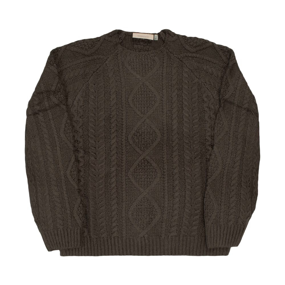 Fear of God Essentials Cable Knit Off Black