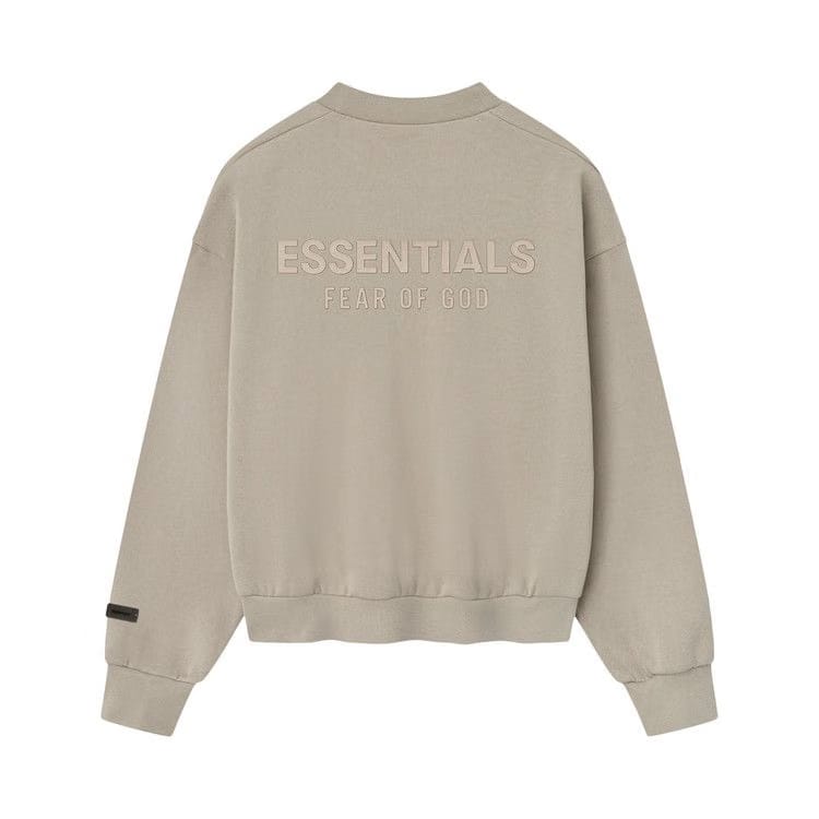 Fear of God Essentials Classic Fit Fleece Crewneck Crewneck Timber