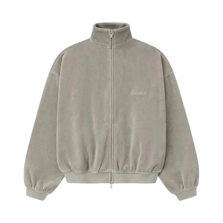 Fear of God Essentials Classic Fit Track Jacket Smoke Grey