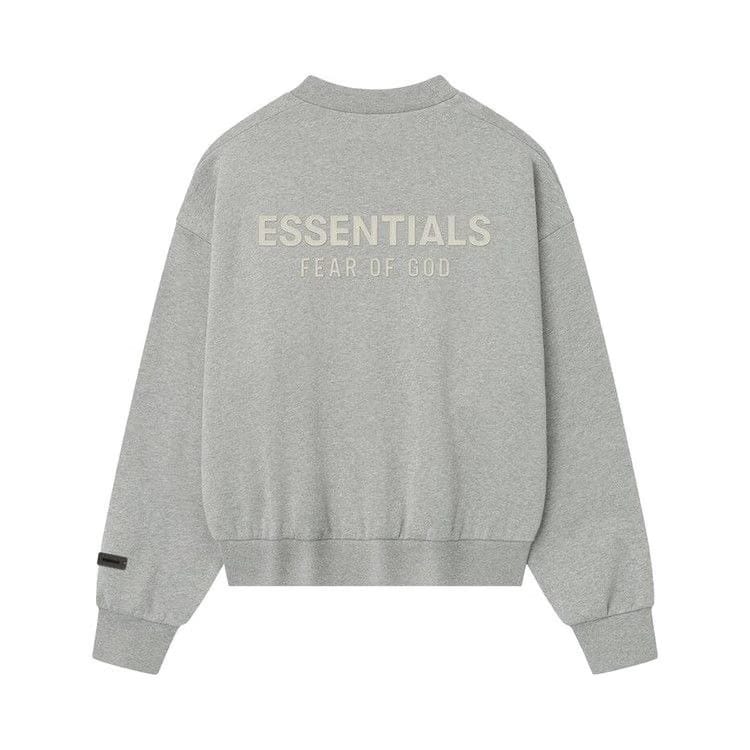 Fear of God Essentials Classic Fleece Crewneck Concrete Heather