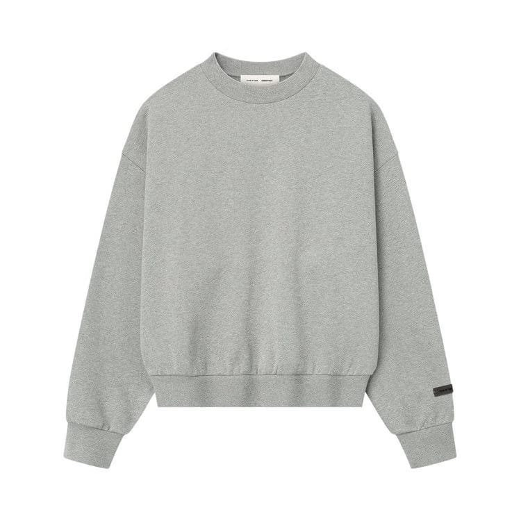 Fear of God Essentials Classic Fleece Crewneck Concrete Heather