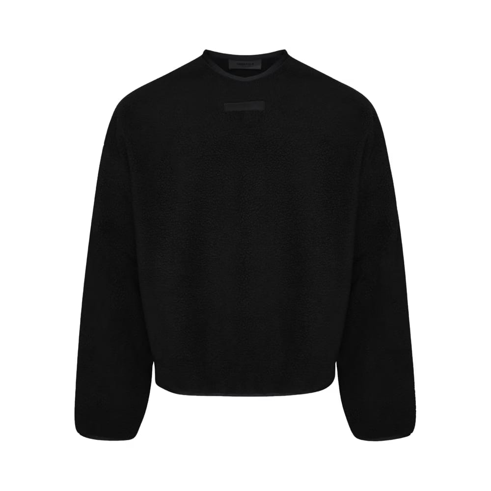 Fear of God Essentials Crewneck Sweater Jet Black