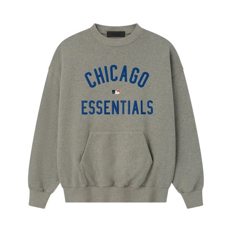 Fear of God Essentials Cubs Sport Crewneck Concrete Heather