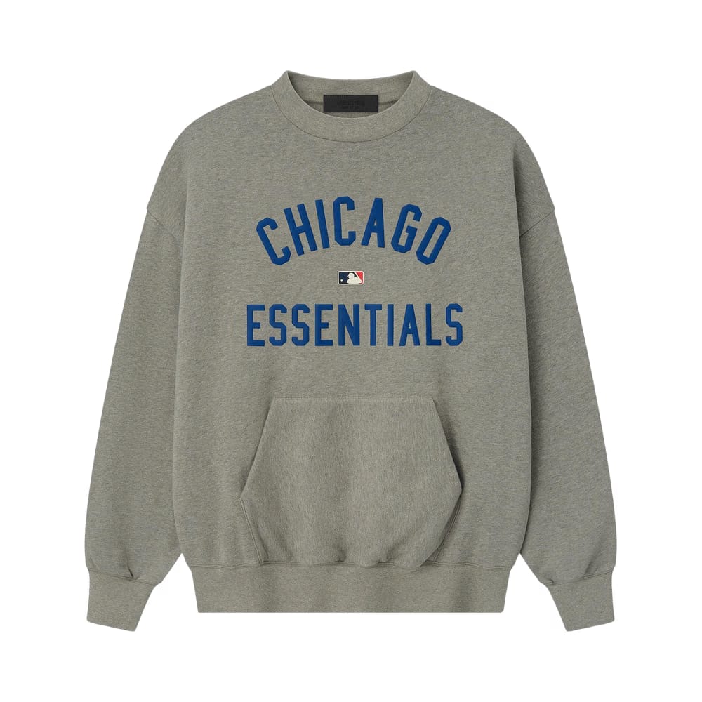 Fear of God Essentials Cubs Sport Crewneck Concrete Heather