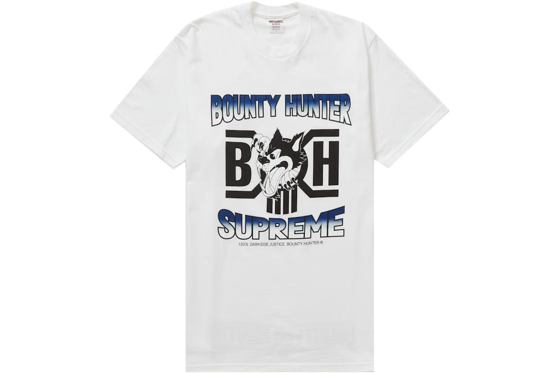Supreme Bounty Hunter Wolf T-Shirt White